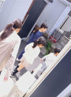 避難訓練の様子