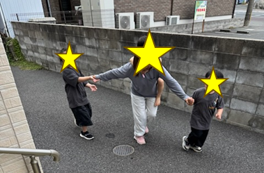 避難訓練の様子